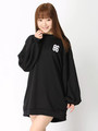WEGO/サガラワッペンスウェットワンピース