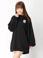 WEGO/サガラワッペンスウェットワンピース