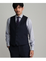 【撥水】シャークピンヘッドシングルベスト/ネイビー(094)