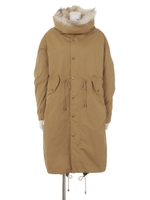 【Marie Hill】ライナー付きモッズコート/ベージュ