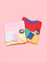 WC/カラフル切り替えスウェット