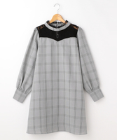 [WEB限定]デコルテレースワンピース