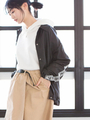 WEGO/テープロゴコーチジャケット