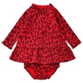 【60%OFF】INFANT DROP WAIST RUFFLE DRESS