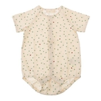 ミニクローバ柄ボディスーツ