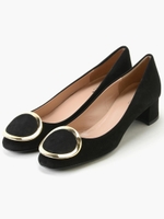 STATUS スエードパンプス/ブラック