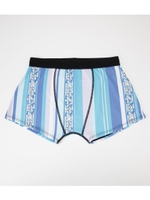 geometric stripe mens shorts/マルチ