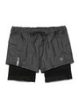 【asics×emmi】W'Sトレーニング２−N−１ショーツ/DGRY