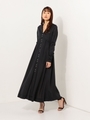 〓【別注】JANE SMITH JCSP  ロング ワンピース / ジェーンスミス/DK.GRAY