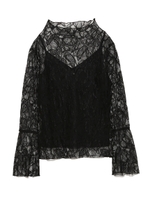 シンプルレースブラウス/IVR