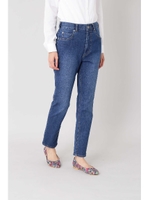 ストレートデニムパンツ/インディゴ(120)