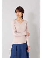 総針ベーシックニット/ベージュ(040)