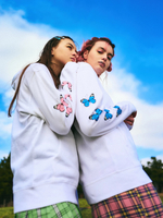 WC/バタフライプリントパーカー