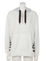 フードロゴパーカー/ホワイト