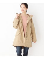 ロングモッズコート/ベージュ(052)