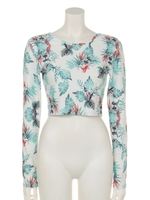 【スイム&サーフ】CARIBBEAN FLOWER　CR/OWT