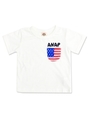 【ANAP KIDS】3パターンポケットTシャツ/ホワイト(001)