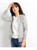 【洗える】コットンコンパクトパーカー/ライトグレー(911)