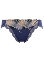 ジュエリング　ロータスフラワーレース レギュラーショーツ0034/ブルー