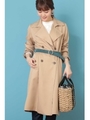 テンセルトレンチコート/ベージュ(040)