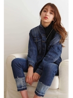 ノーカラーＧジャン/ライトインディゴ1(111)