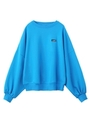 BIG SLEEVE SWEAT TOP/ブルー