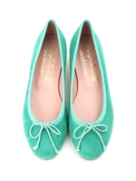 《Pretty Ballerinas》BASIC バレエシューズ/LIGHT GREEN(130)