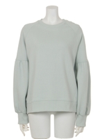 【Shelly island】ラグランボリューム袖プルオーバー/ライトブルー