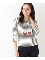 【WEB限定サイズ(S・LL)あり】バレエシューズTシャツ/ホワイト×ブラック(302)