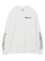 LOGO L/S TEE/ホワイト