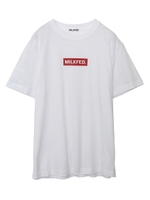 S/S TEE BAR STENCIL/レッド