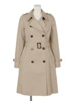 トレンチコート/ベージュ