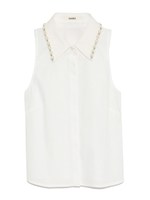 バリエーションカラーブラウス/WHT