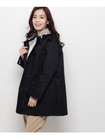 メモリーリバーボーダーコート/ブルー系(094)