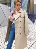 ライナー付きトレンチコート/ベージュ