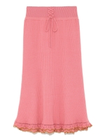 鈎針ニットスカート/PNK