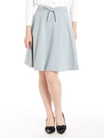 8枚ハギ細リボンフレアSK/ミント