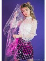 AU short lace tops/PNK