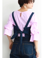 キャンディースリーブシルケットカットソー/ラベンダー(080)