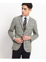 グレンチェックテーラードジャケット/ネイビー(893)