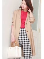 テンセルノーカラーコート/イエロー(060)