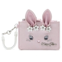 スプリングコードつきうさぎパスケース