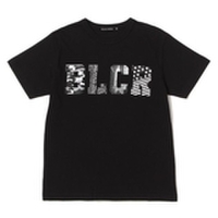 柄ロゴ入りTシャツ