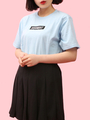 WC/ボックスロゴ刺繍Tシャツ