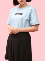 WC/ボックスロゴ刺繍Tシャツ