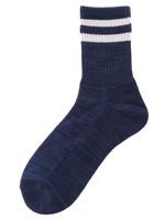 WEGO/引き揃え2ラインソックス