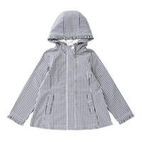 トドラー ギンガムチェックウィンドブレーカー