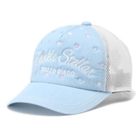 【30%OFF】バックリボンメッシュキャップ