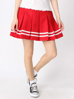 WEGO/ラインボックスプリーツスカート