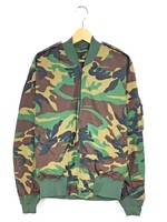 迷彩ブルゾン ミリタリー     